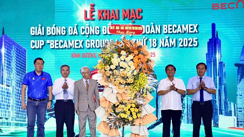 Gần 5.000 cầu thủ tham dự Giải bóng đá Cộng đồng tập đoàn Becamex 